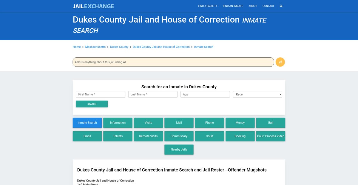 Preview of jailexchange.com