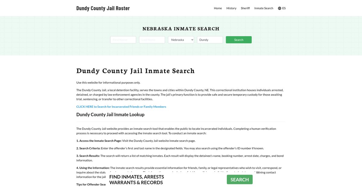 Preview of dundycountyjail.org