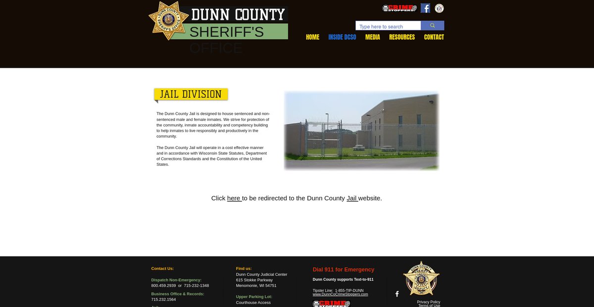 Preview of dunncountysheriff.com