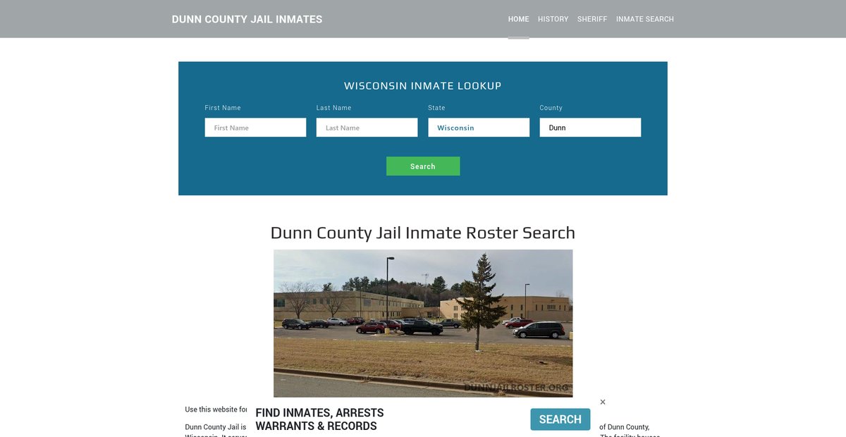 Preview of dunnjailroster.org