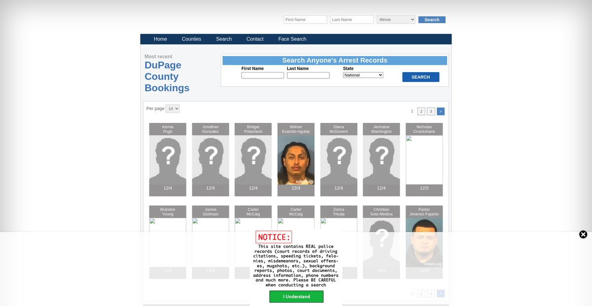 Preview of illinois.arrests.org