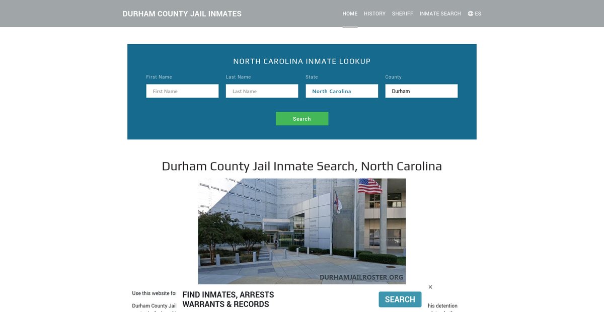 Preview of durhamjailroster.org
