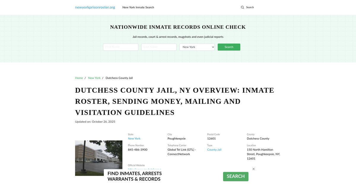 Preview of newyorkprisonroster.org