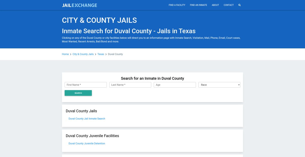 Preview of jailexchange.com