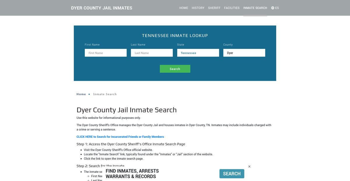 Preview of dyerjailroster.org