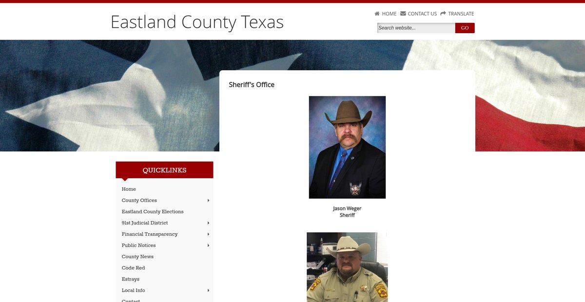 Preview of eastlandcountytexas.com