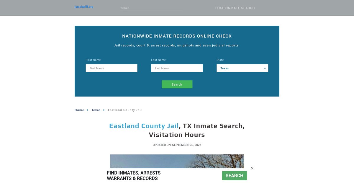 Preview of jctxsheriff.org