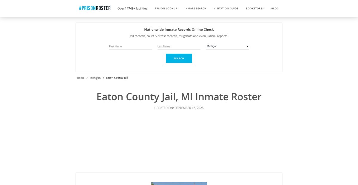 Preview of prisonroster.com