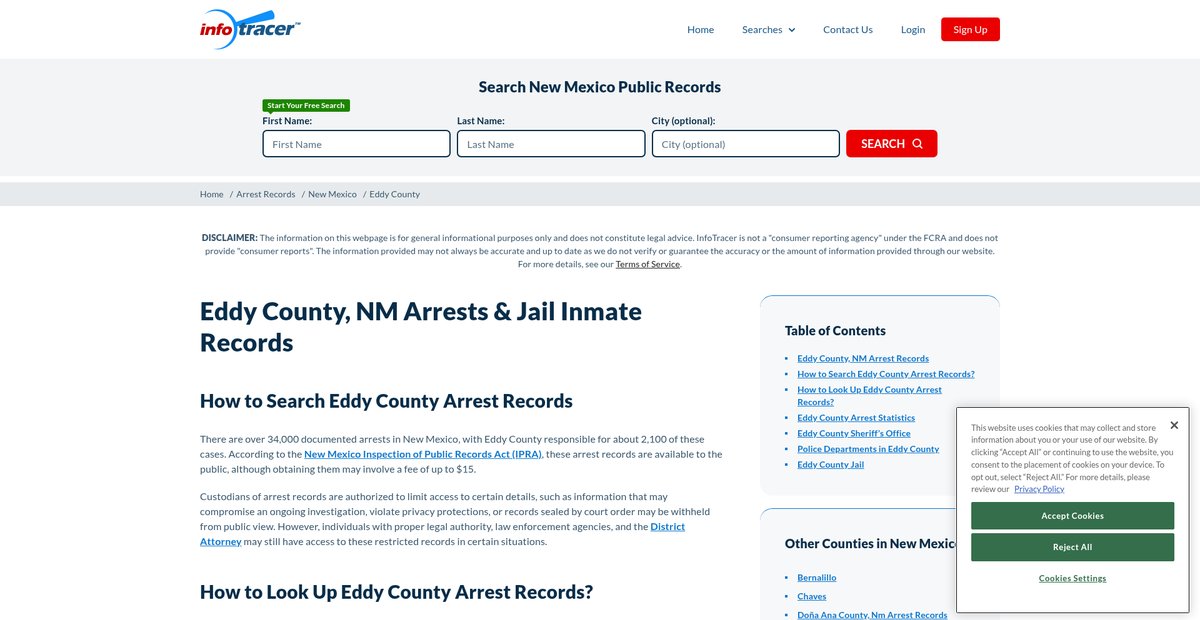 Preview of infotracer.com