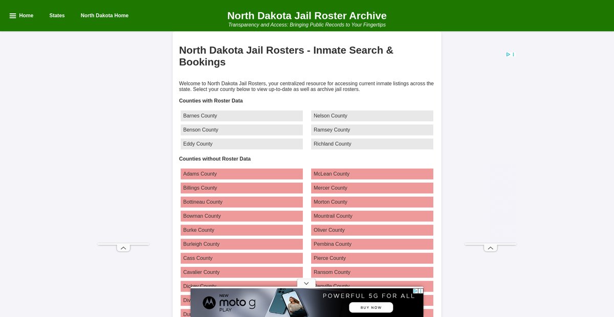 Preview of jailrosters.org