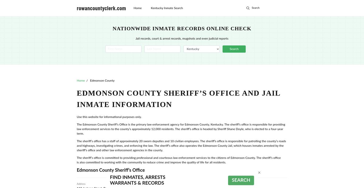 Preview of rowancountyclerk.com
