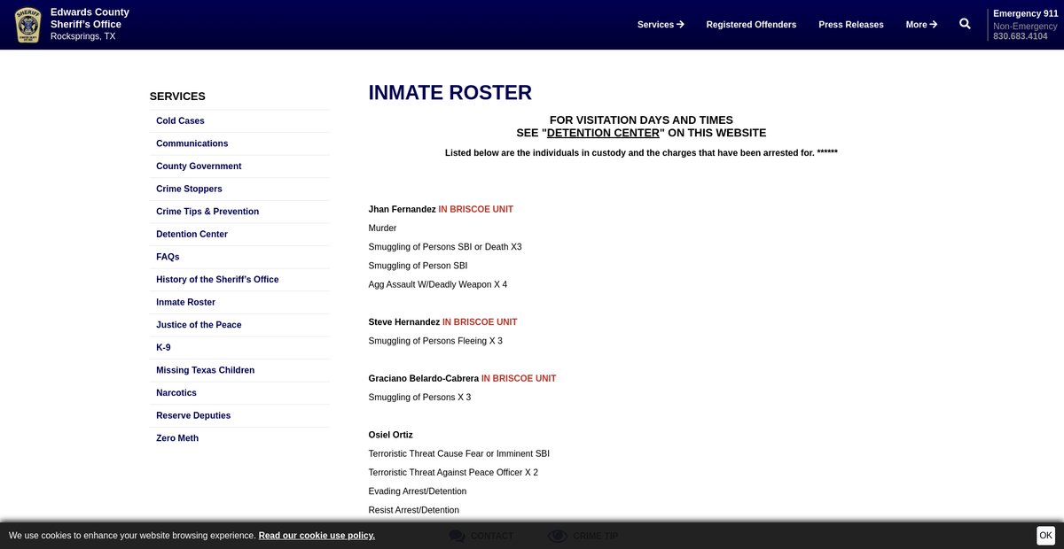 Preview of edwardscountysheriff.org