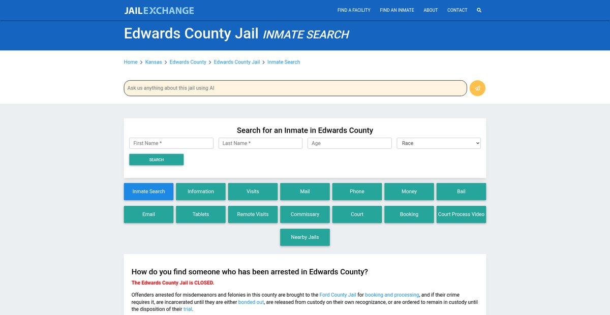 Preview of jailexchange.com