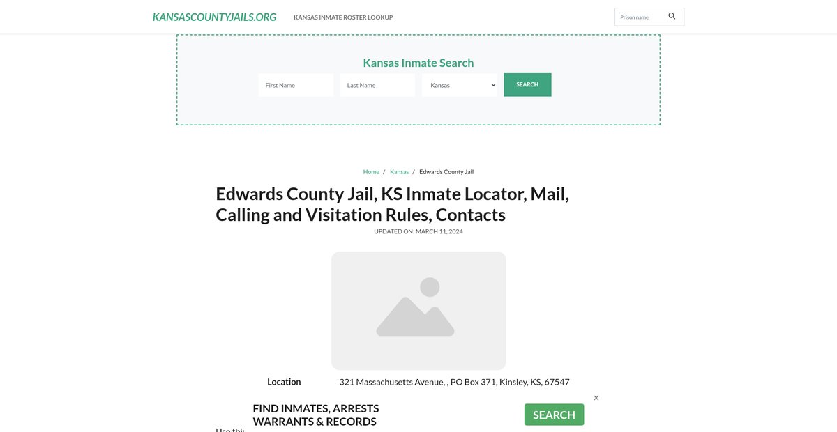 Preview of kansascountyjails.org