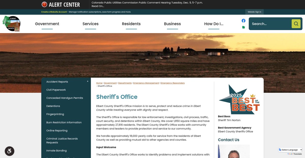 Preview of elbertcounty-co.gov