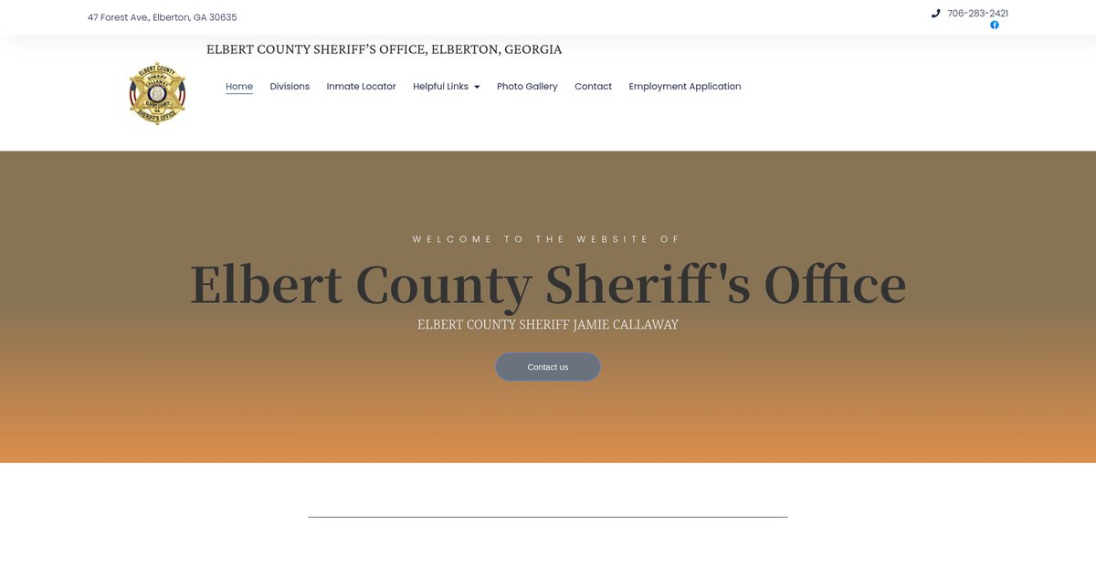 Preview of elbertcosheriff.com