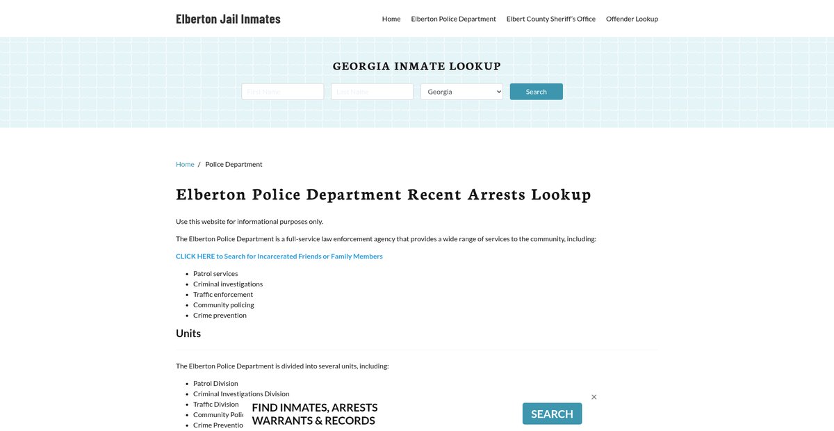 Preview of elbertonjail.org