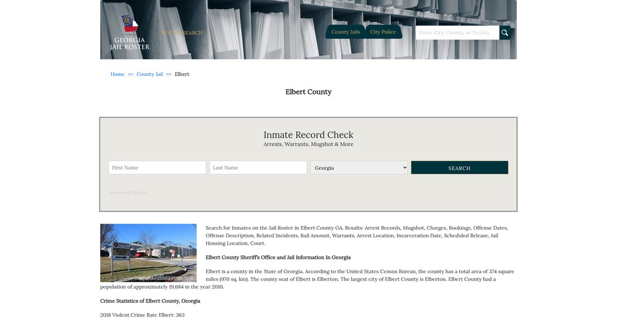 Preview of georgiajailroster.com