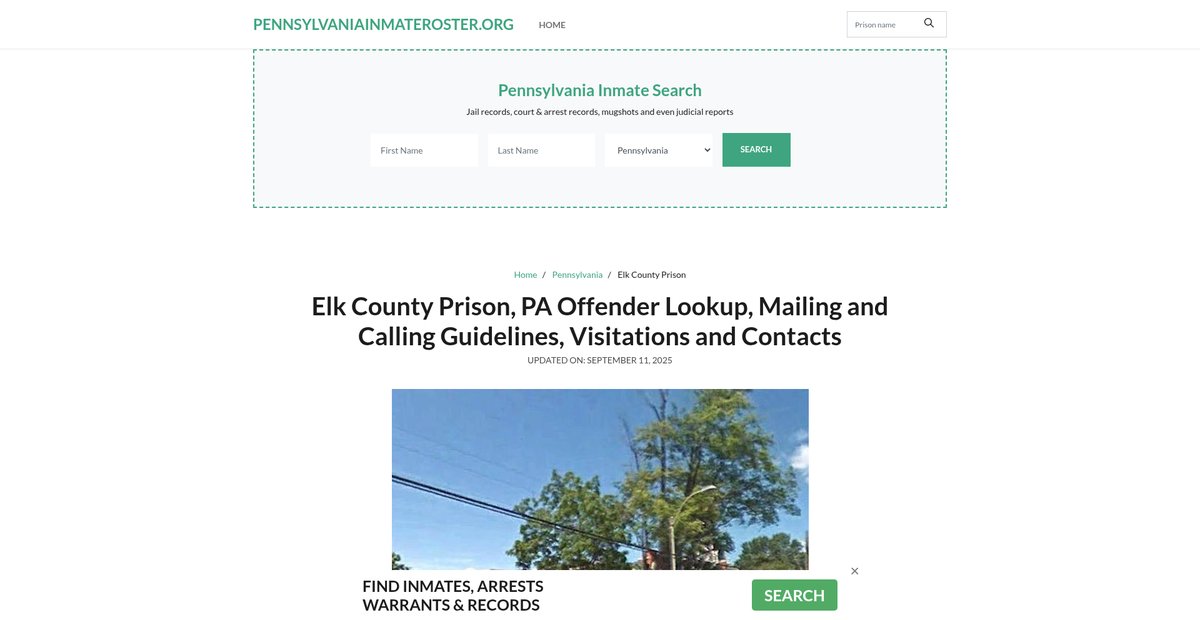 Preview of pennsylvaniainmateroster.org