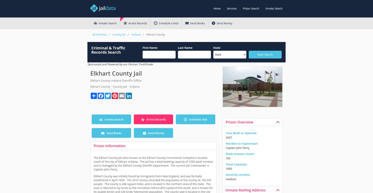Preview of jaildata.com