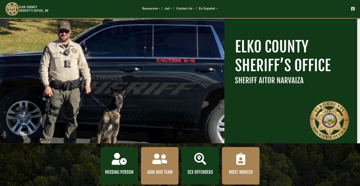 Preview of elkosheriff.com