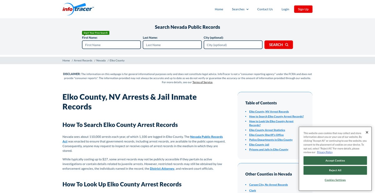 Preview of infotracer.com