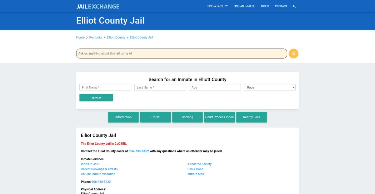 Preview of jailexchange.com