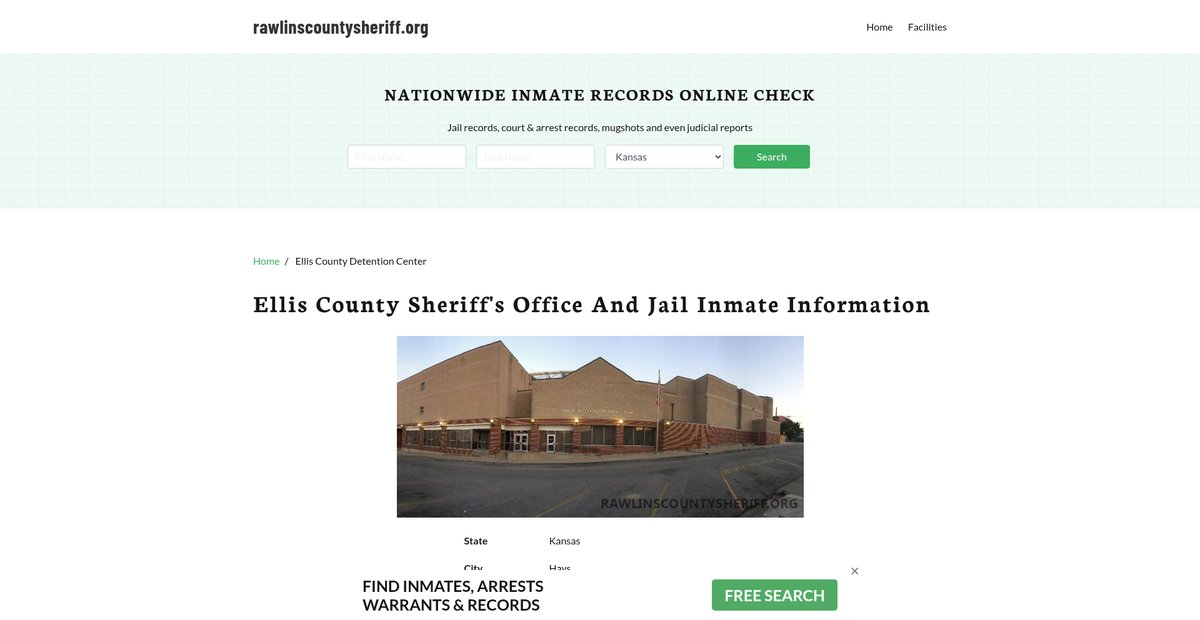 Preview of rawlinscountysheriff.org