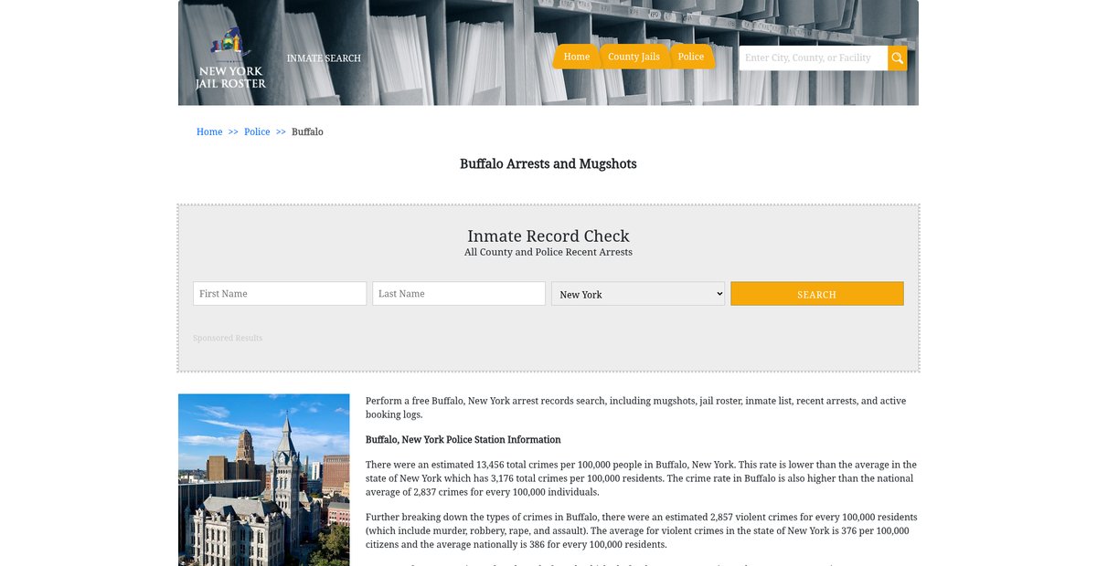 Preview of newyorkjailroster.com