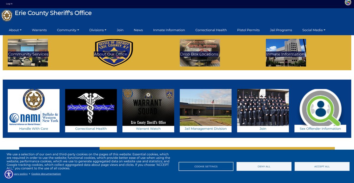 Preview of www2.erie.gov