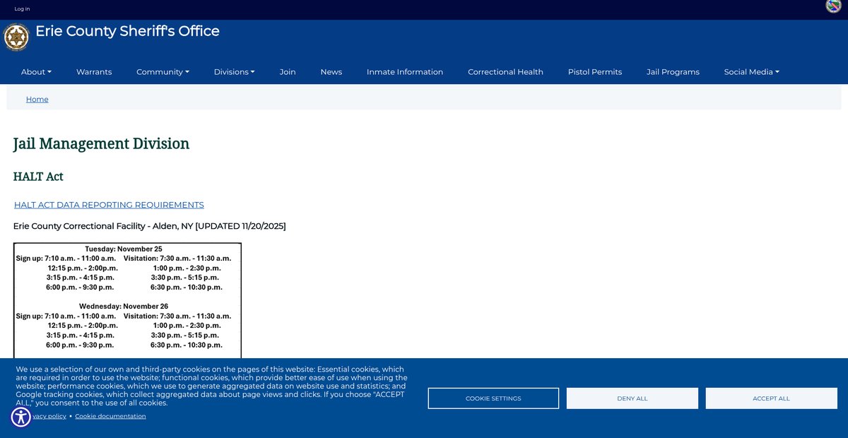 Preview of www4.erie.gov