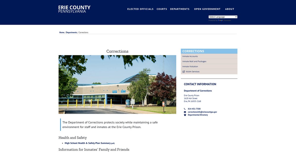 Preview of eriecountypa.gov