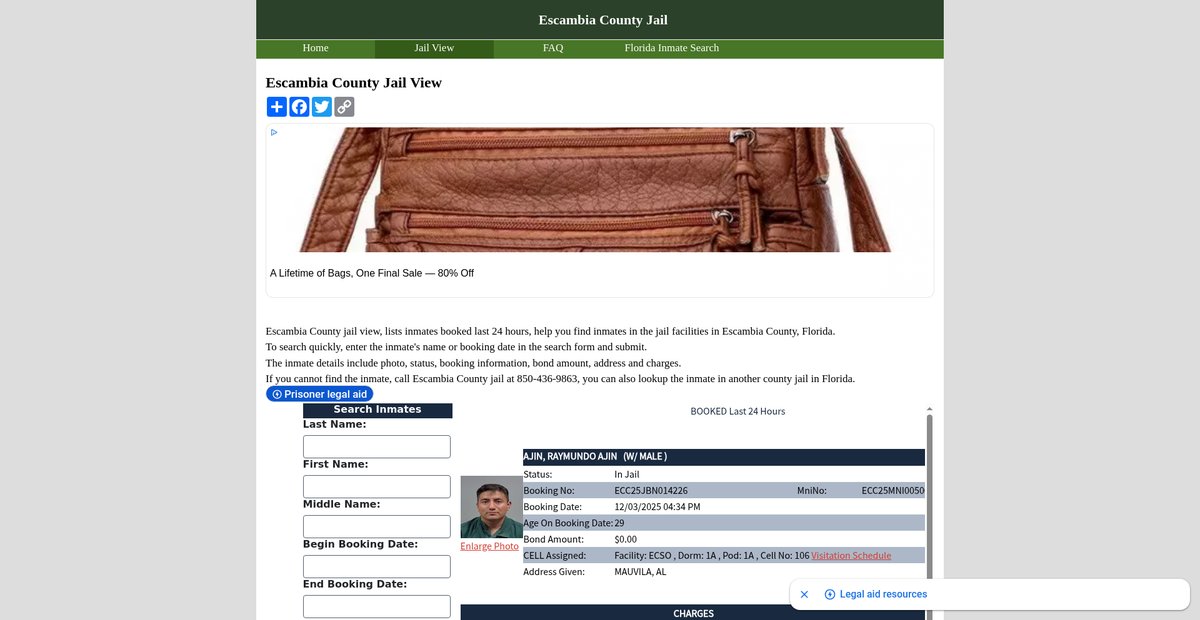 Preview of escambiajail.org