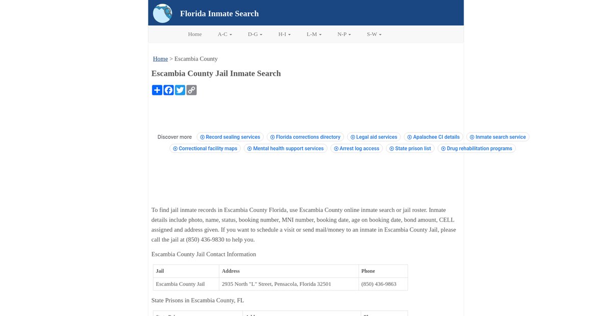 Preview of inmatesearchfl.org