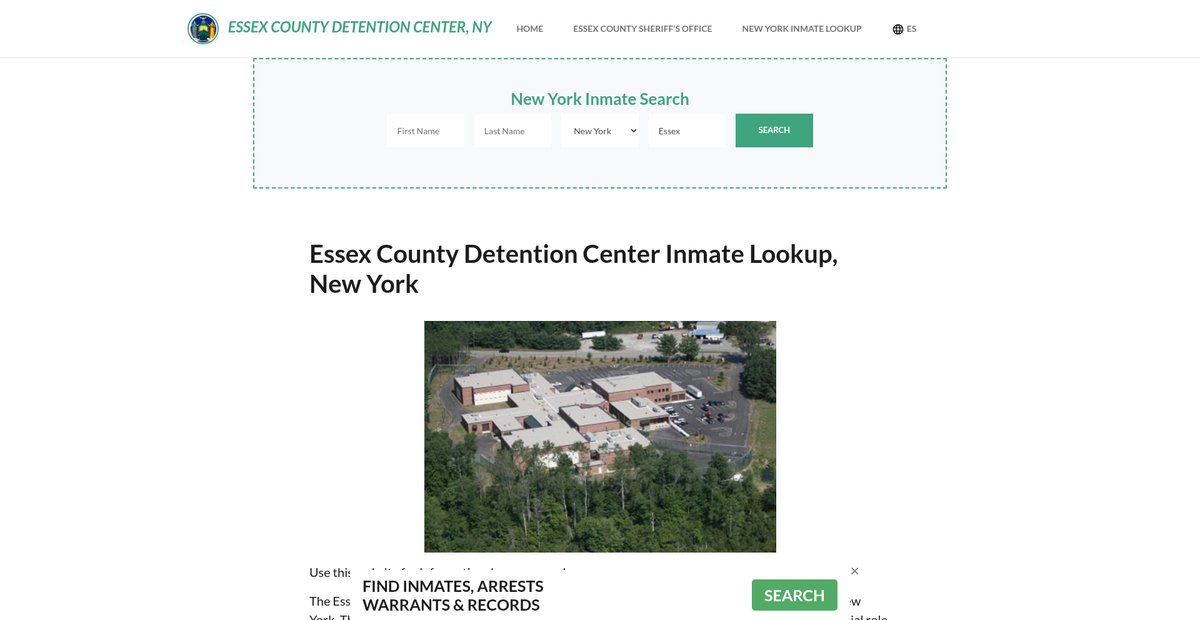 Preview of essexcountydetentionny.org