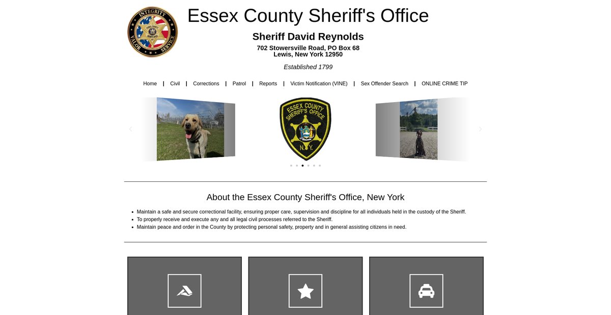 Preview of essexcountyny.gov