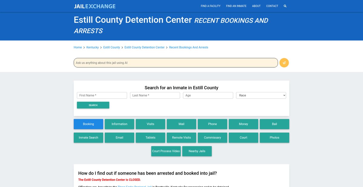 Preview of jailexchange.com