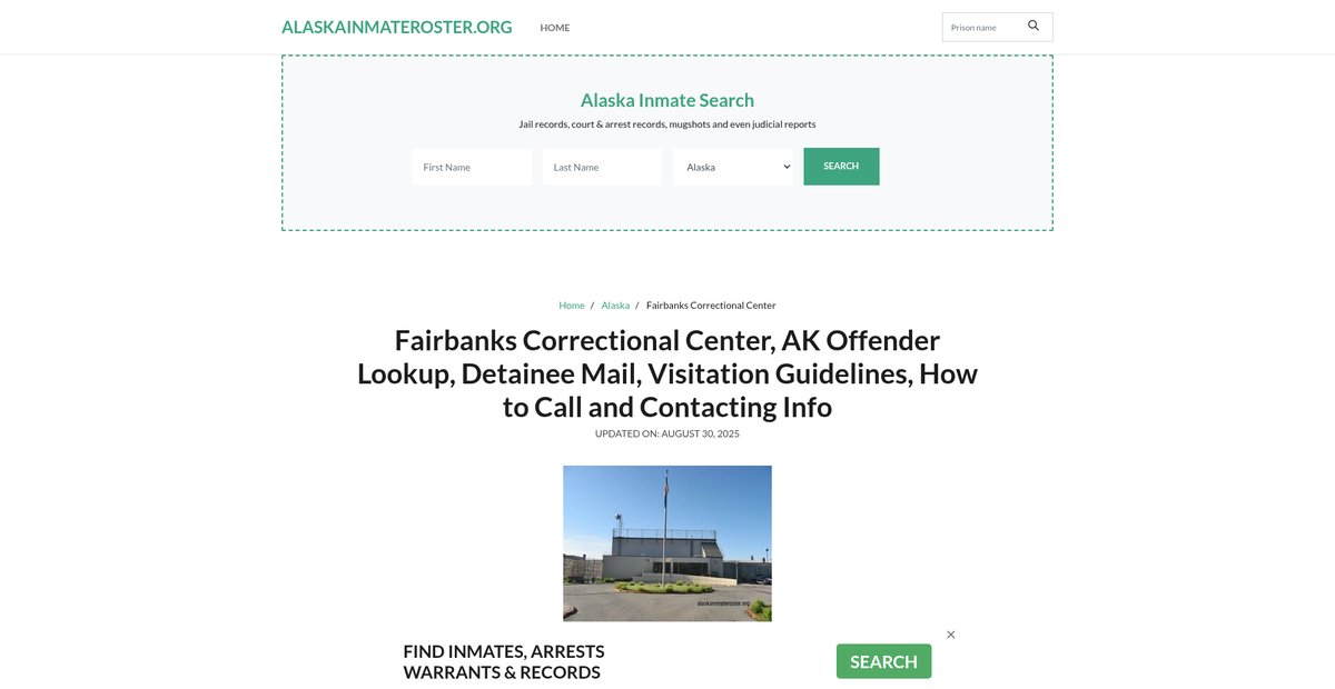 Preview of alaskainmateroster.org