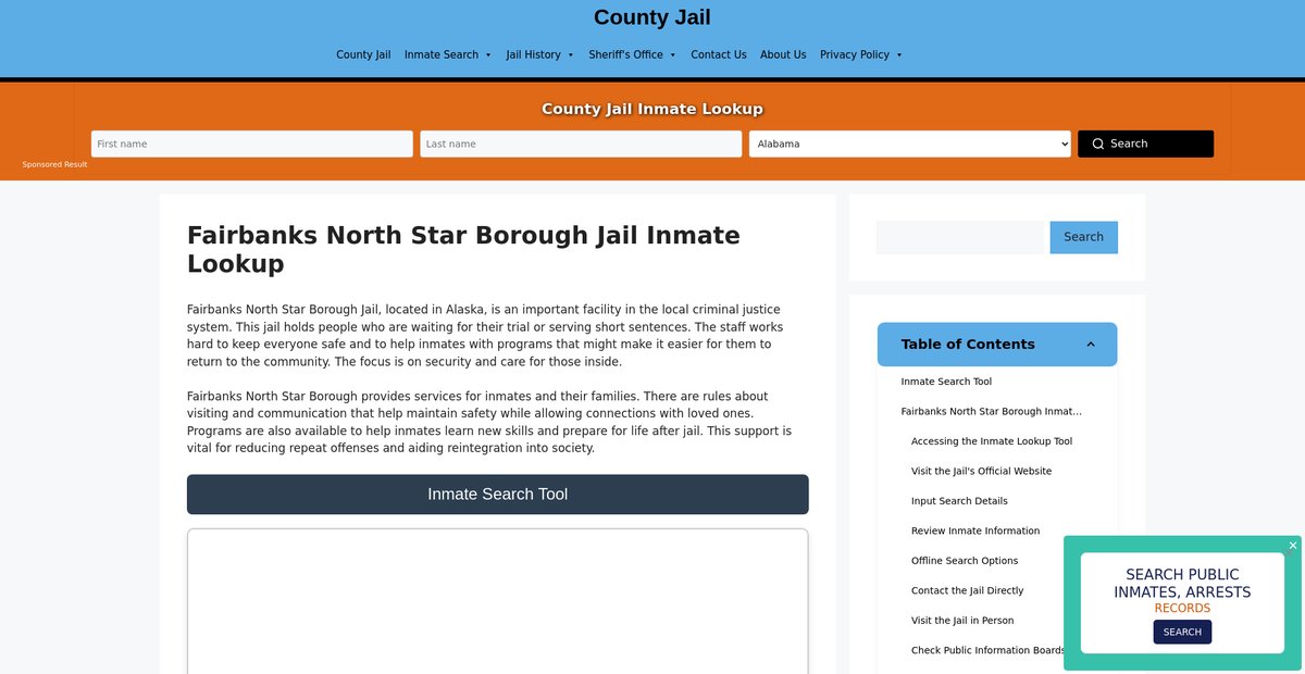 Preview of fairbanks-north-star-borough.countyjail.org