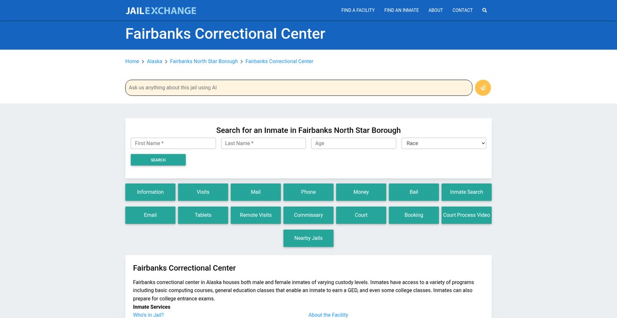 Preview of jailexchange.com