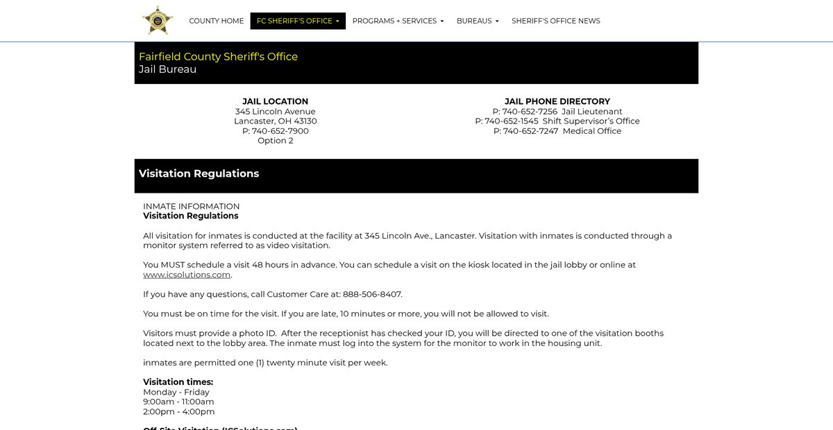 Preview of sheriff.fairfield.oh.us