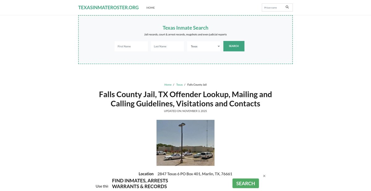 Preview of texasinmateroster.org