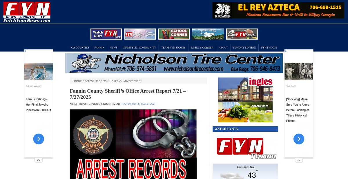 Preview of fannin.fetchyournews.com