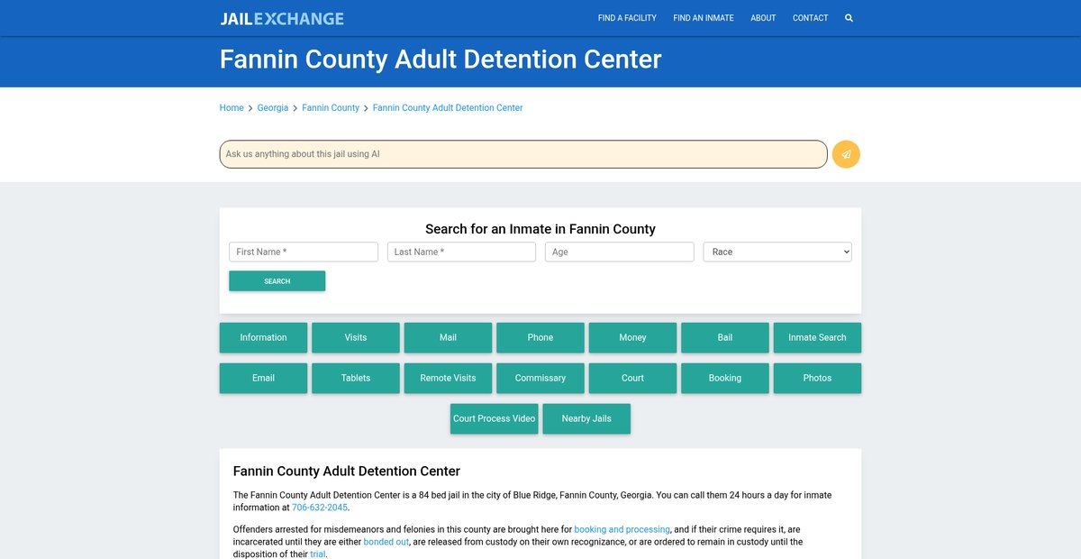 Preview of jailexchange.com