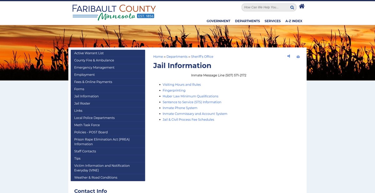 Preview of co.faribault.mn.us