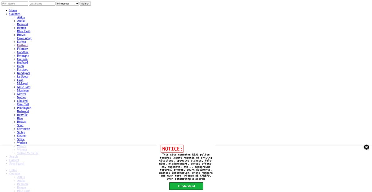 Preview of minnesota.arrests.org