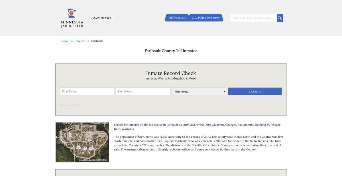 Preview of minnesotajailroster.com