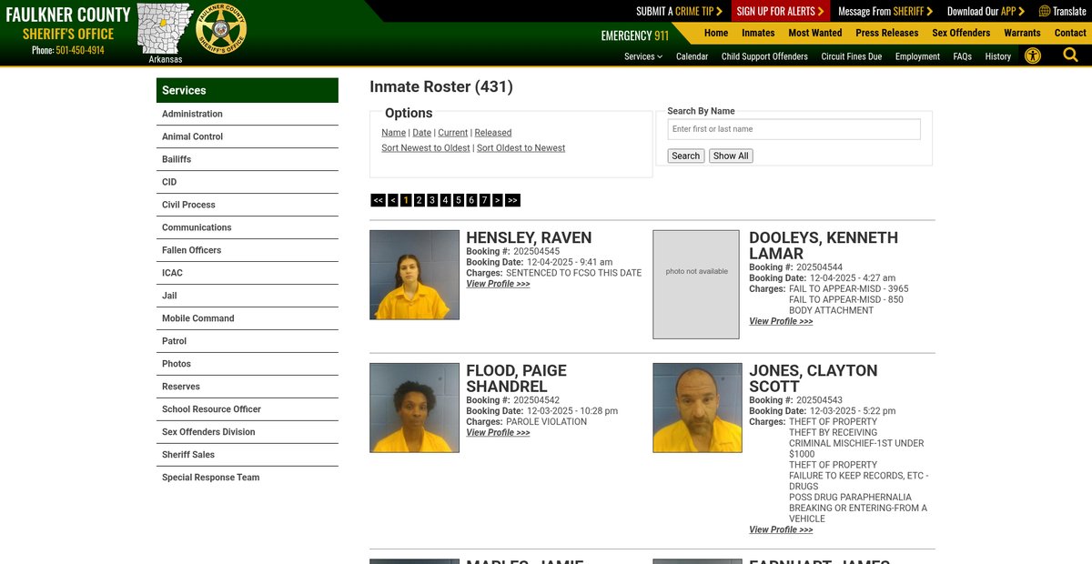 Preview of fcso.ar.gov