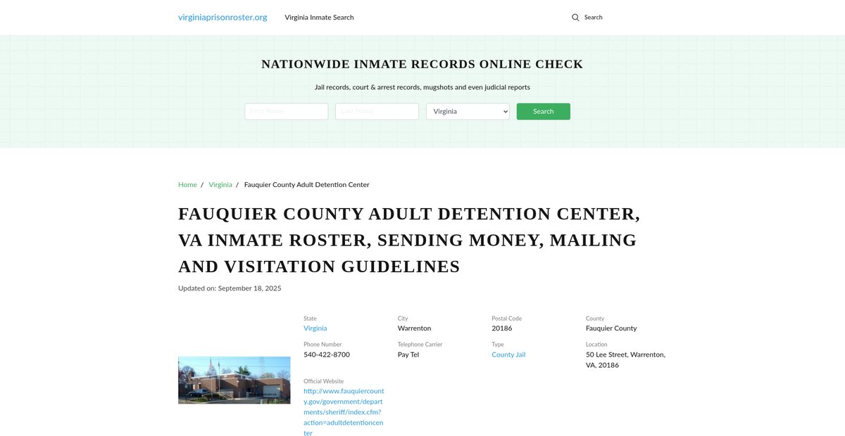 Preview of virginiaprisonroster.org