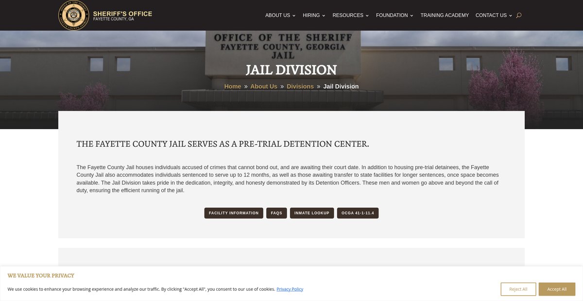 Preview of fayettesheriff.org